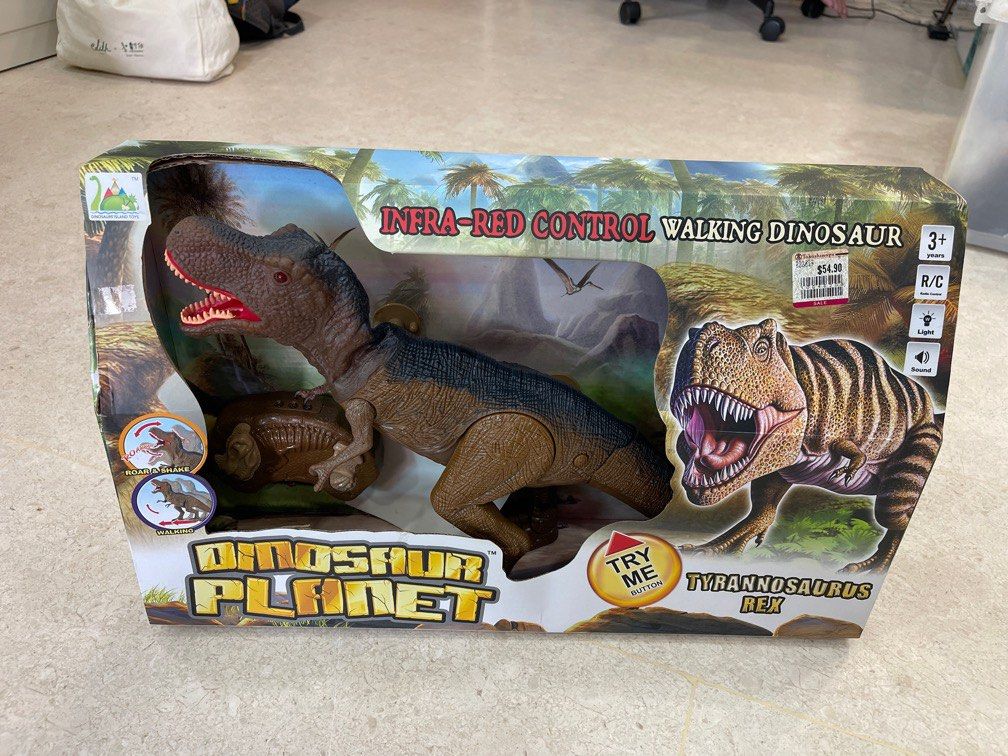 Dinosaur Planet Infrared Remote control walking dinosaur Hobbies Toys Toys Games on Carousell