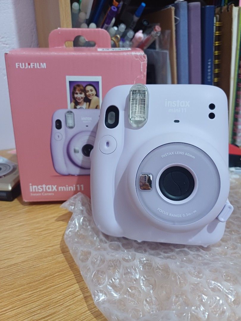 INSTAX MINI 11 LILAC PURPLE (still nego) (Category: Cameras) located in Floridablanca. Submitted by liaelle (Listing ID 1330921741, Image 2). Description: Condition: No flaws, bought for 5,249 last February 2024, used twice only:> almost brand new Selling as is No return/refund! Once the item is sold. Seller is not reliable for any damages that can possibly occur. RSF: need school funds !.