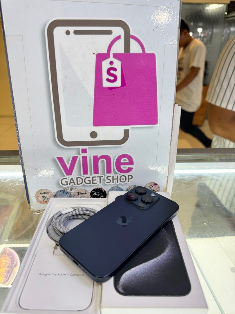 iphone 15 pro 256gb dual sim good as new (Category: iPhone 15 Series) located in Cainta. Submitted by vine_gadget_shop (Listing ID 1331002132, Image 2). Description: iphone 15 pro 256gb dual sim good as new hk variant complte package warranty until august 2025 pick up store greenhills shopping center we accept trade in we accepy credit card and ggives installment we do cod and door to door we ship nationwide for fast transaction call 09277368323 