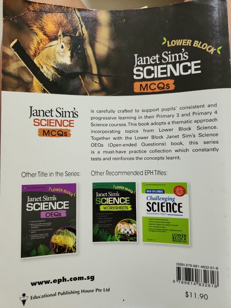Janet Sim Science Janet Sim's Lower Block Science MCQs, Hobbies & Toys, Books & Magazines ...
