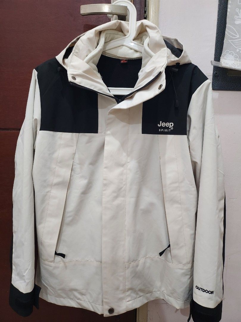 Jeep Spirit 3in1 Outdoor Autumn Winter Jacket Windbreaker Waterproof