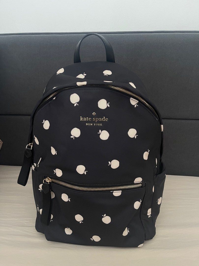 Katespade Backpack Large (Category: Luxury Bags & Wallets) located in San Fernando. Submitted by jaja007 (Listing ID 1330902568, Image 1). Description: Good as new. Used Once. Color: Black .
