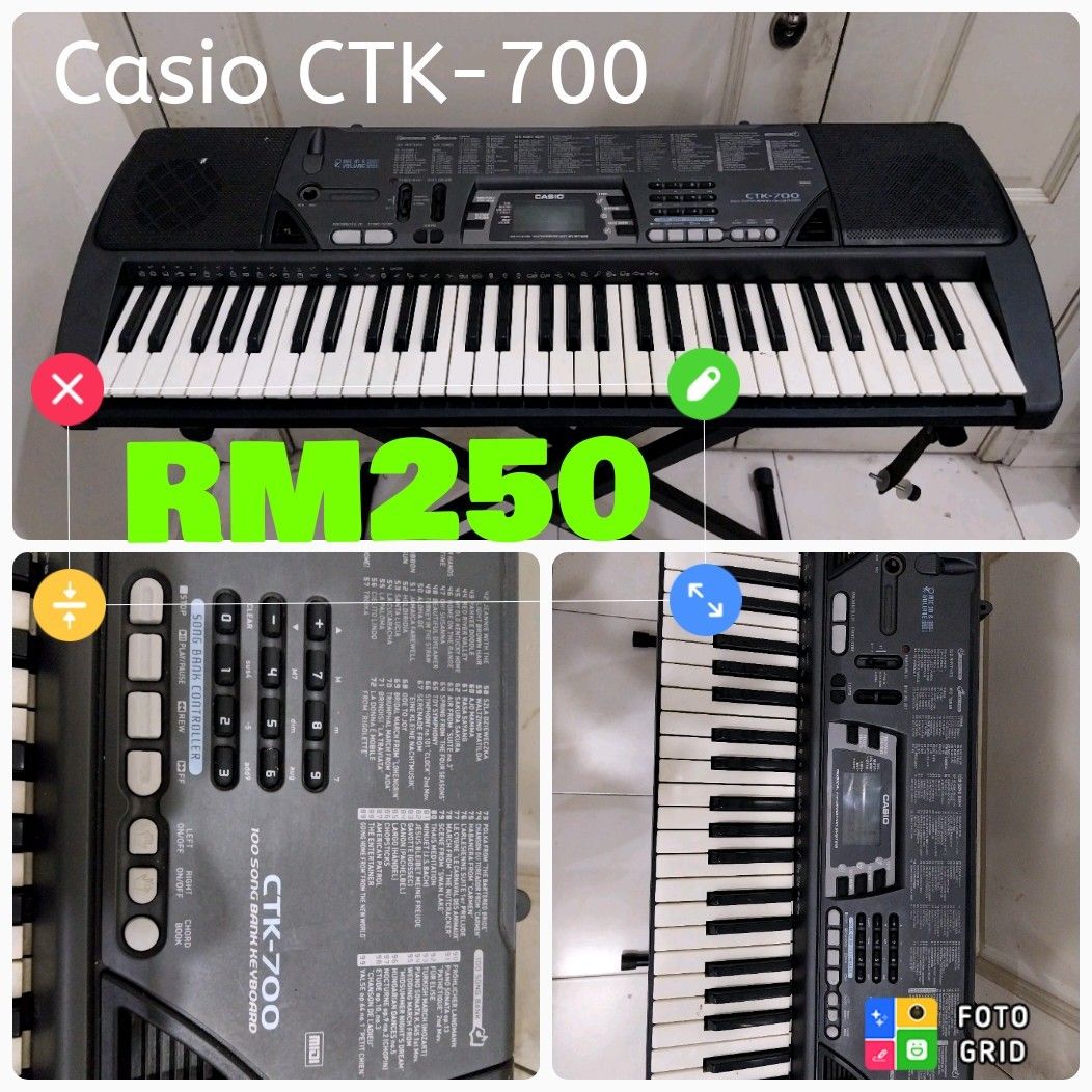 Ctk 700 best sale
