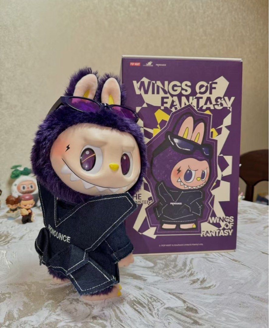 LABUBU PRONOUNCE WINGS OF FANTASY ぬいぐるみ（LABUBU x