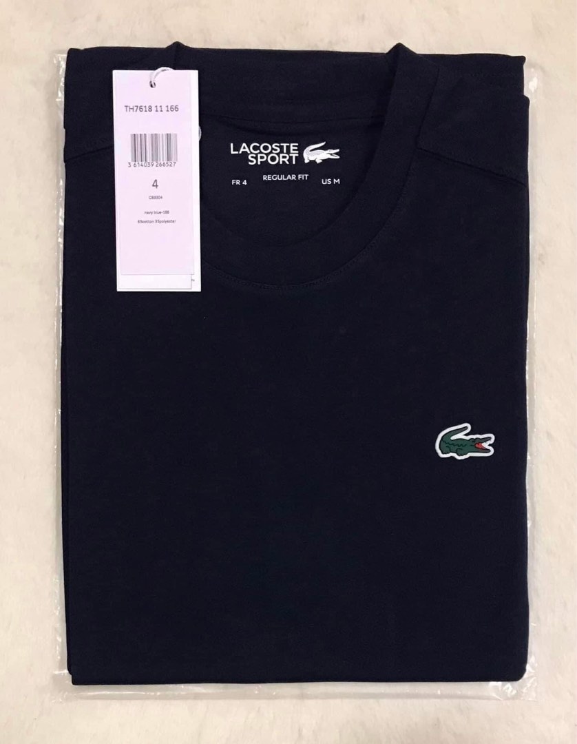 Lacoste Sport Rubber Logo Navy