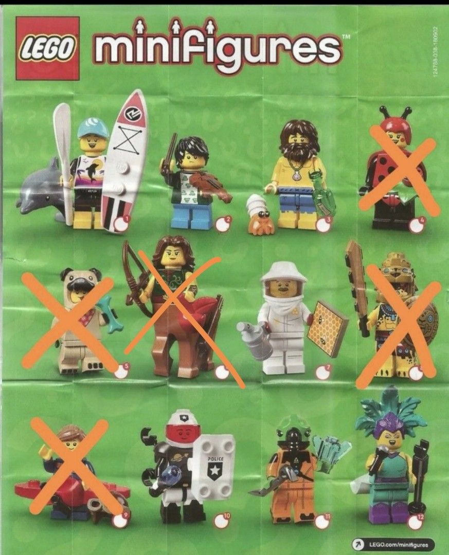 Minifigures lego 21 new arrivals
