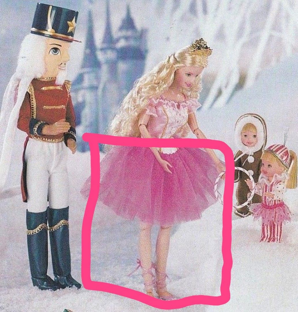 LF/WTB/ISO: Barbie Nutcracker Clara Inner Skirt (Category: Skirts) located in Antipolo. Submitted by hyeinberry (Listing ID 1331058361, Image 1). Description: LF/WTB/ISO: Clara's original inner skirt - Inner skirt (with stockings) only - Preferably in good condition Please DM me if you have one, thank you!.