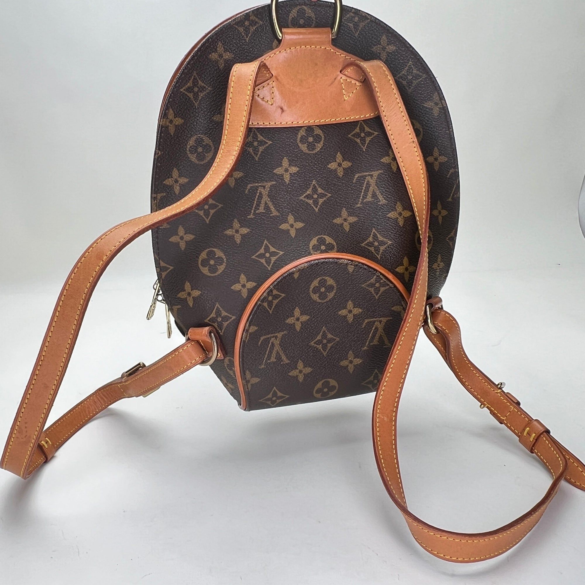 Louis Vuitton Ellipse Sac a Dos Backpack in Monogram coated canvas Gold Hardware