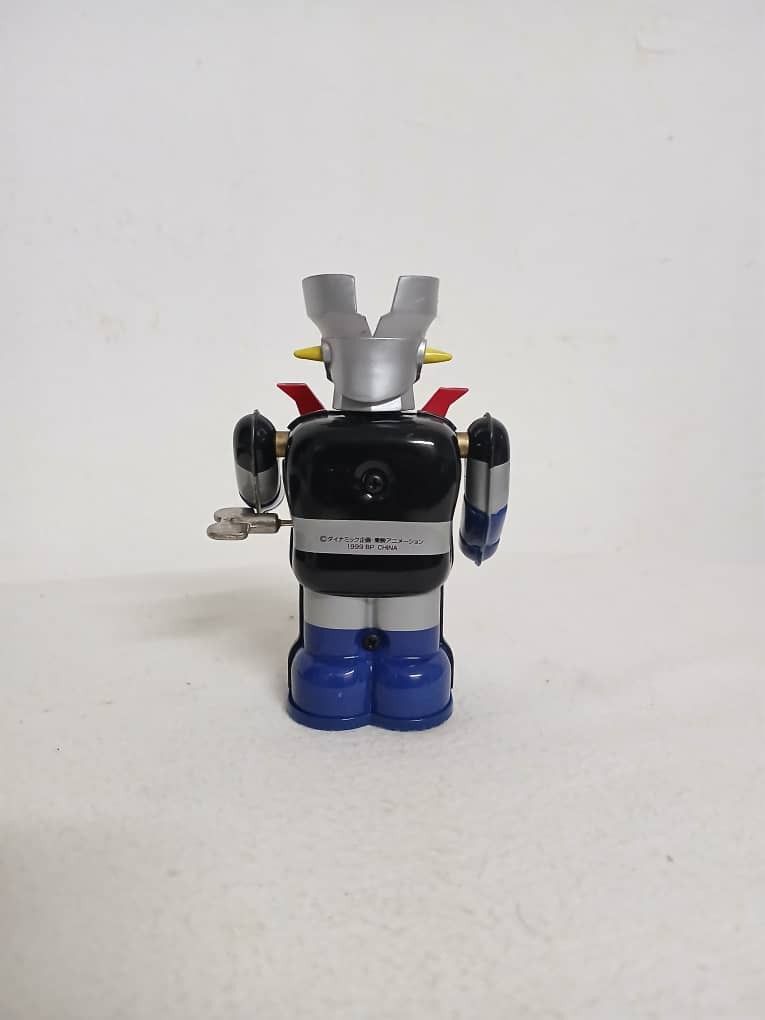 Mazinger Z Banpresto 2002 Diecast Wind Up - Jouet Mécanique Japon Vintage Rare