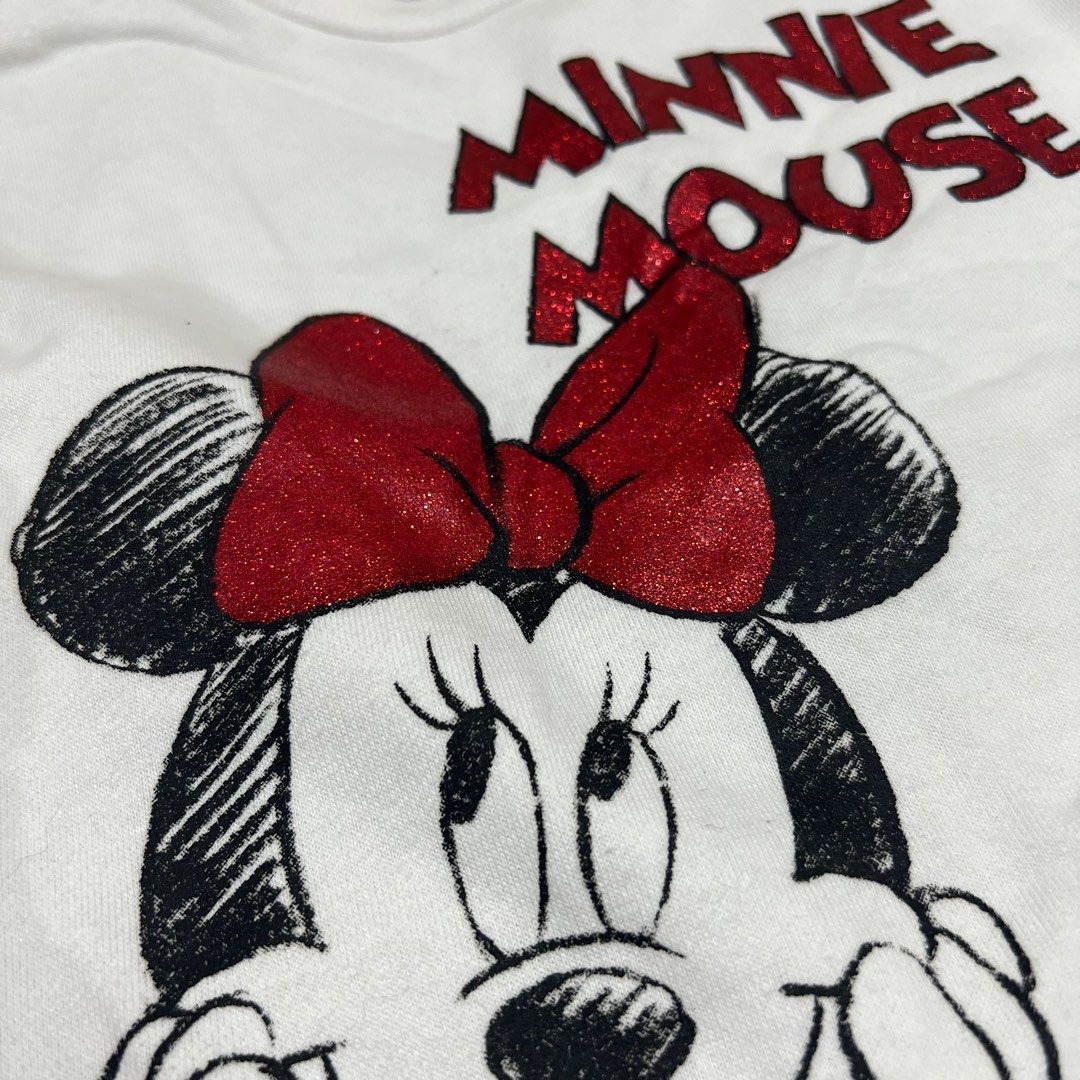 Mini mouse set sweat shirt and jogger pants (Category: Babies & Kids Fashion) located in Cavite. Submitted by fleurtykes (Listing ID 1330885141, Image 3). Description: Worn once Jnt Cavite.