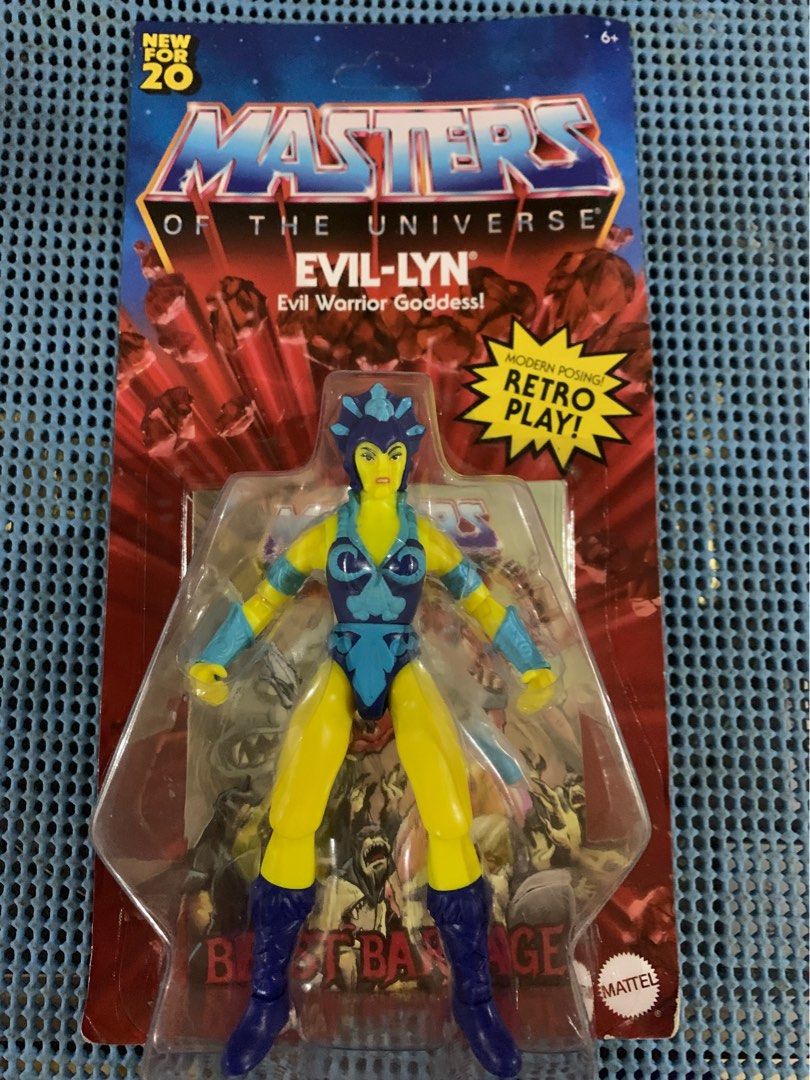 MOTU - Evil Lyn - Mattel - He-Man - Not Hasbro (Category: Figurines & Statues) located in Binangonan. Submitted by memphis_raines (Listing ID 1331035006, Image 1). Description: Card may have soft edge or crease.