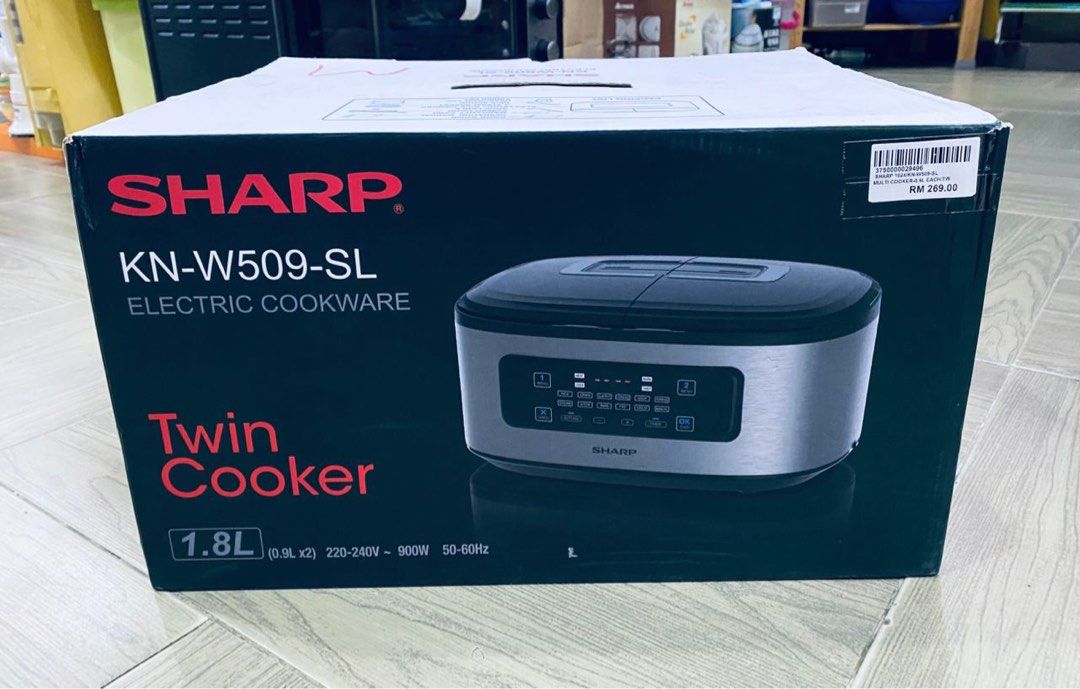 MULTICOOKER SHARP TWIN COOKER TV Home Appliances Kitchen Appliances Cookers on Carousell
