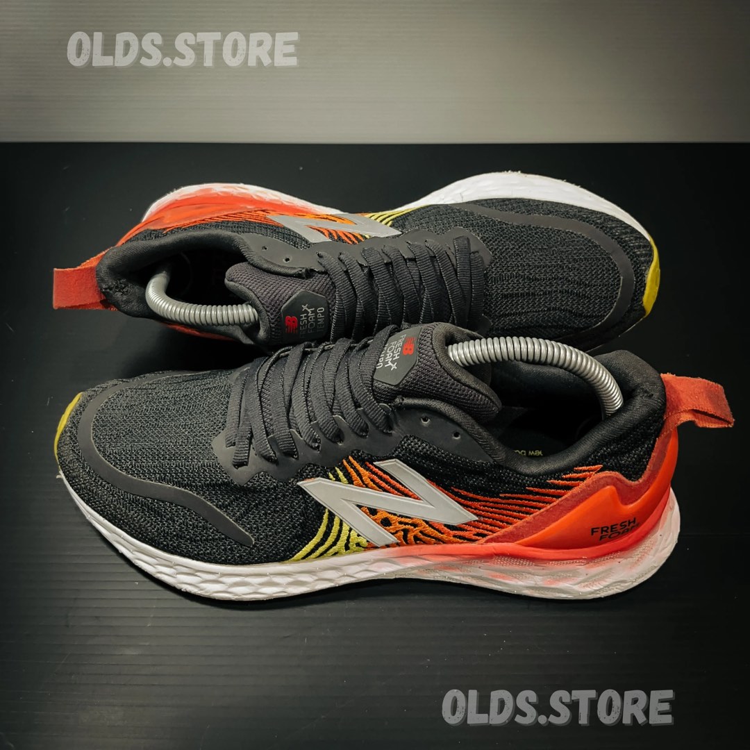 New Balance Fresh Foam Tempo MTMPOBR Greay Orange Second Original Fesyen Pria Sepatu Sneakers di Carousell