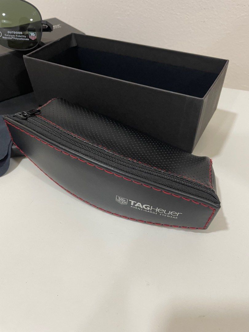 New Tag Heuer Sunglasses Sport TH 0884 C. 311 Matte Black Polarized