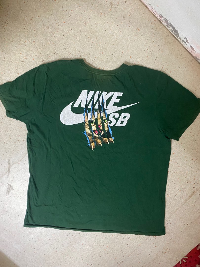 Nike SB Cat Scratch Men s Fashion Tops Sets Tshirts Polo Shirts on Carousell