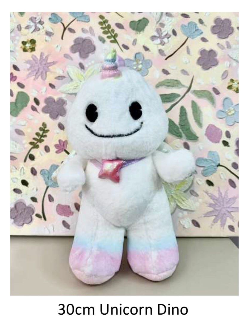 OFFICIAL BIGO Live 40cm Unicorn Dino Plush Toy (Limited Edition