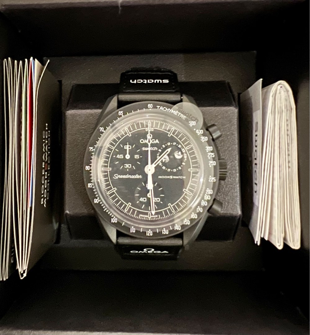 Rush Rally Omega Rush Omega X Swatch Speedmaster BNIB!, Luxury, Watches on Carousell