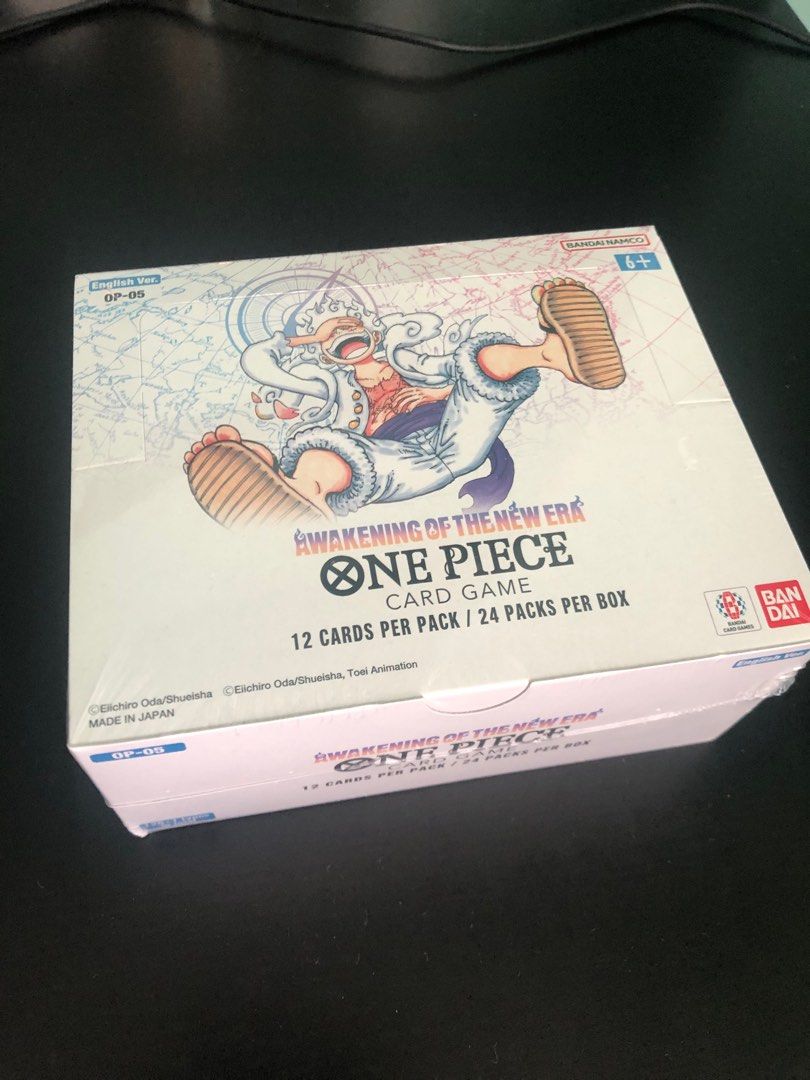 one piece booster box protector One Piece TCG Booster Box PET Protectors – 5 Pack