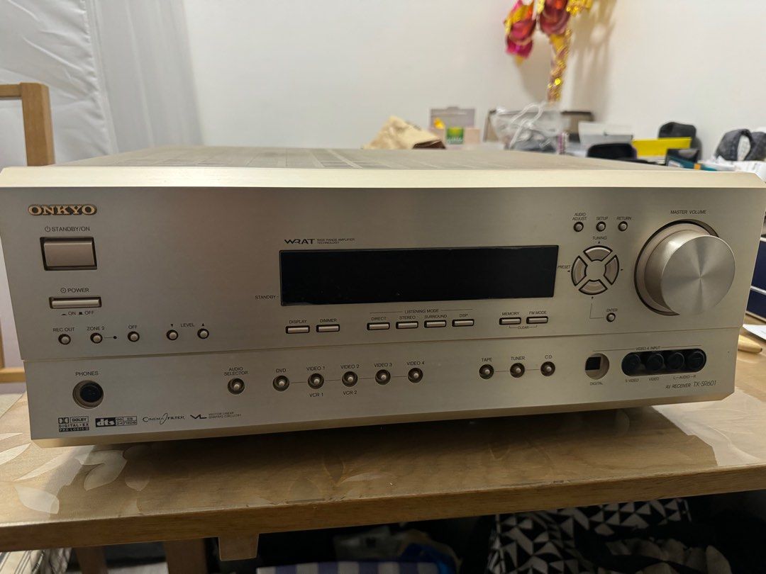 安橋Onkyo AV Receiver TXSR601, 音響器材, Soundbar、揚聲器、藍牙喇叭、耳擴 Carousell