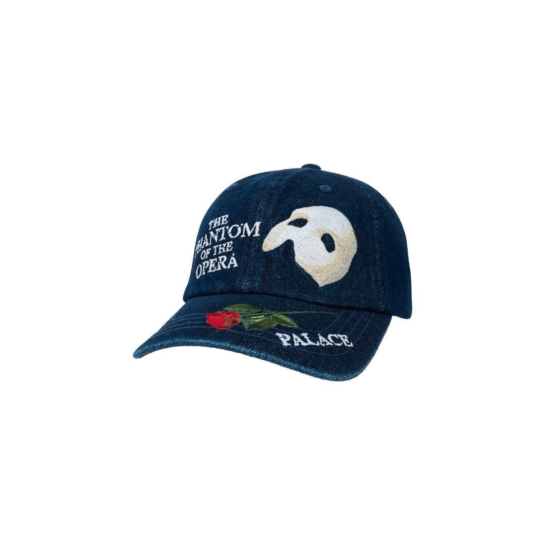 Palace phantom of the opera 6 panel cap winter 2024 palace skateboards  (Mail direct from palace)