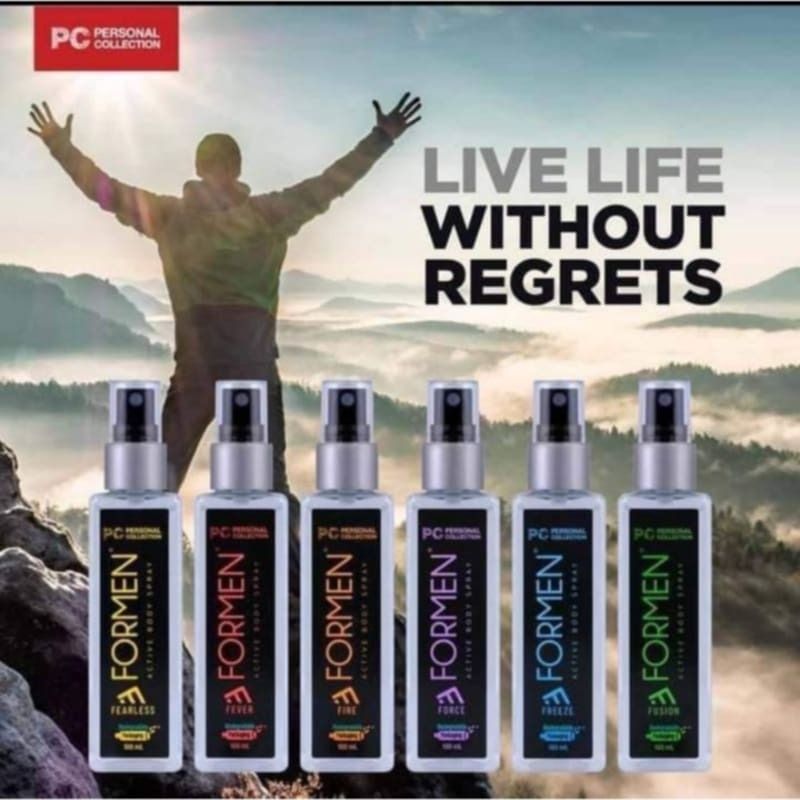 Personal Collection FORMEN active body spray 100ml (Category: Fragrance & Deodorants) located in Sual. Submitted by kakais_bazaar (Listing ID 1331031103, Image 1). Description: Personal Collection FORMEN active body spray ✨Fearless (yellow) ✨Fever (red) ✨Fire (orange) ✨Force (violet) ✨Fusion (green) ✨Freeze (blue) Shipping Options: 📌 J&T/ LBC outside Pangasinan 📌 Lucky Pasabuy within Pangasinan NOTE: Shipping fee shouldered by buyer Mode of Pay