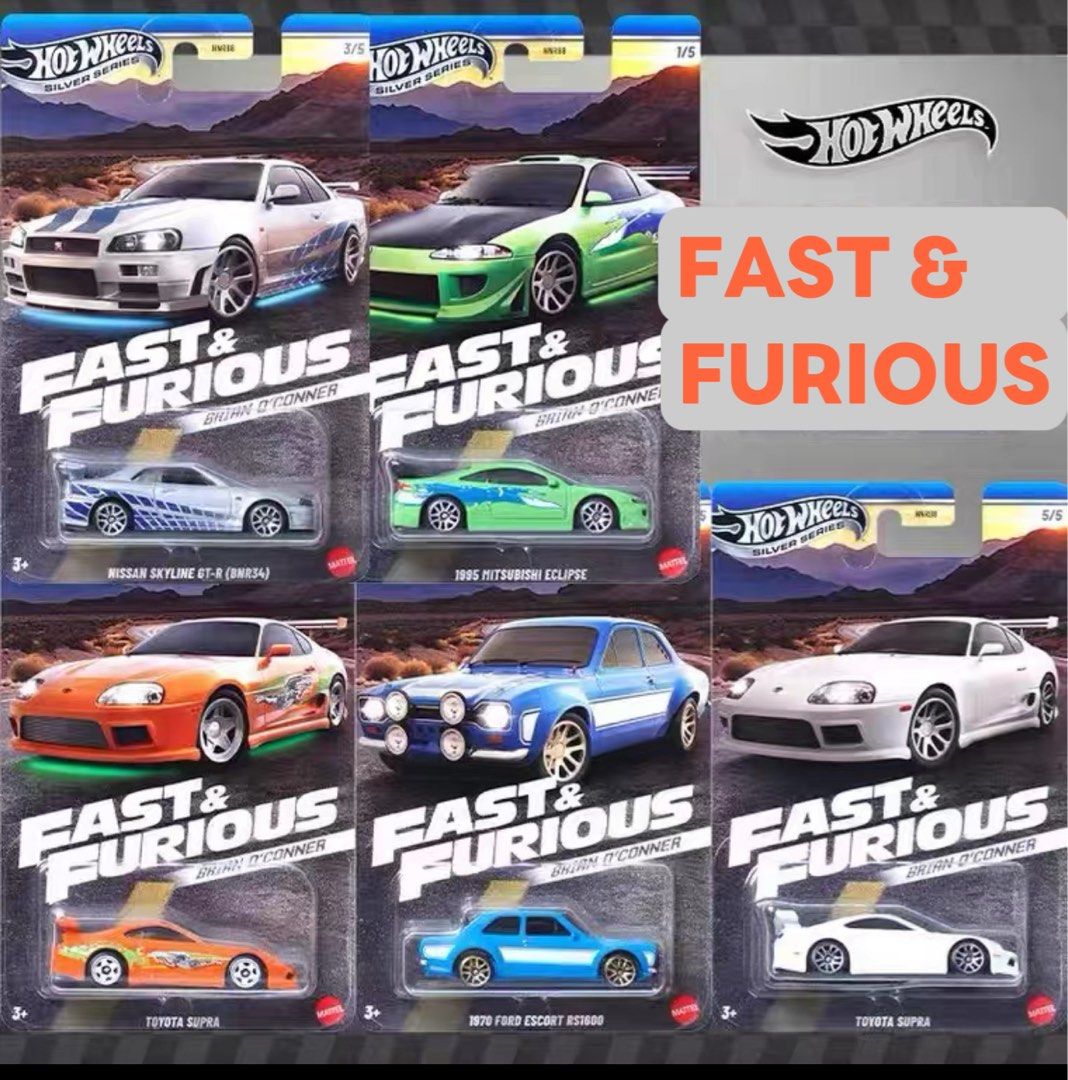 PO Hot Wheels Fast Furious: Brian O #39 Conner Series (2025) Hot