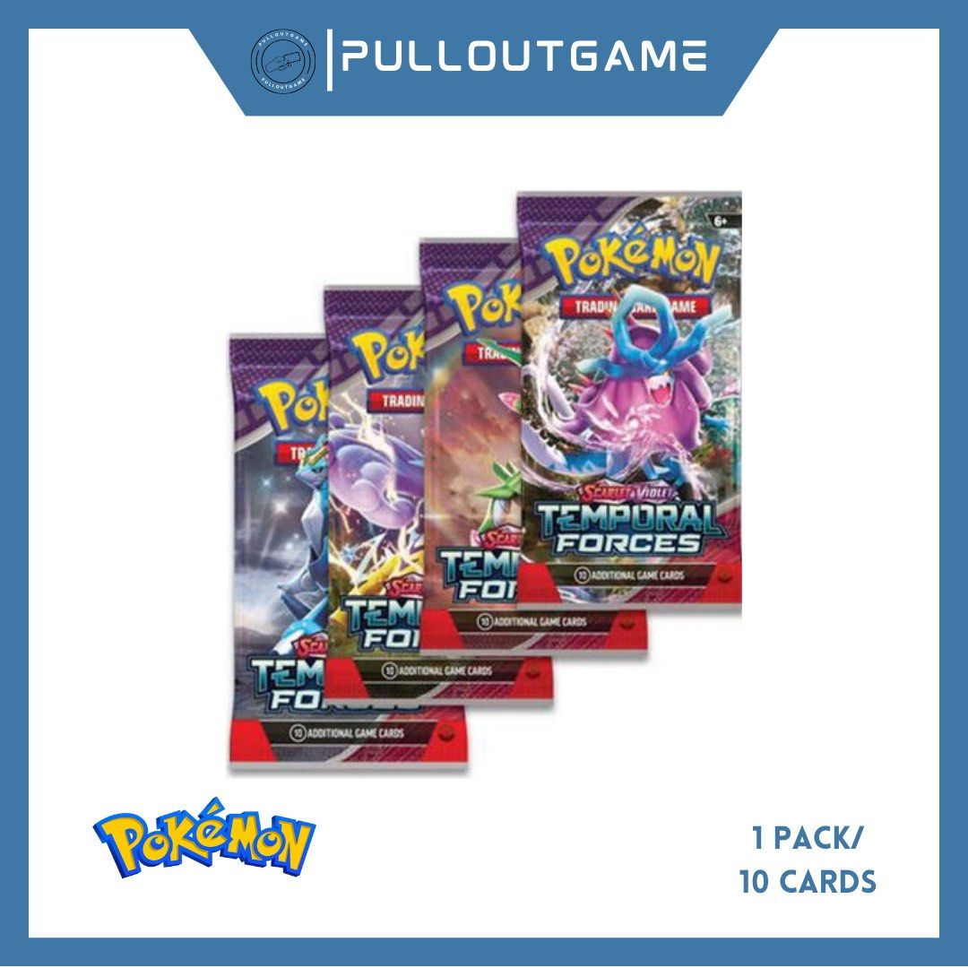 Pokemon TCG: Scarlet & Violet-Temporal Forces Booster Box, Hobbies & Toys,  Memorabilia & Collectibles, J-pop on Carousell