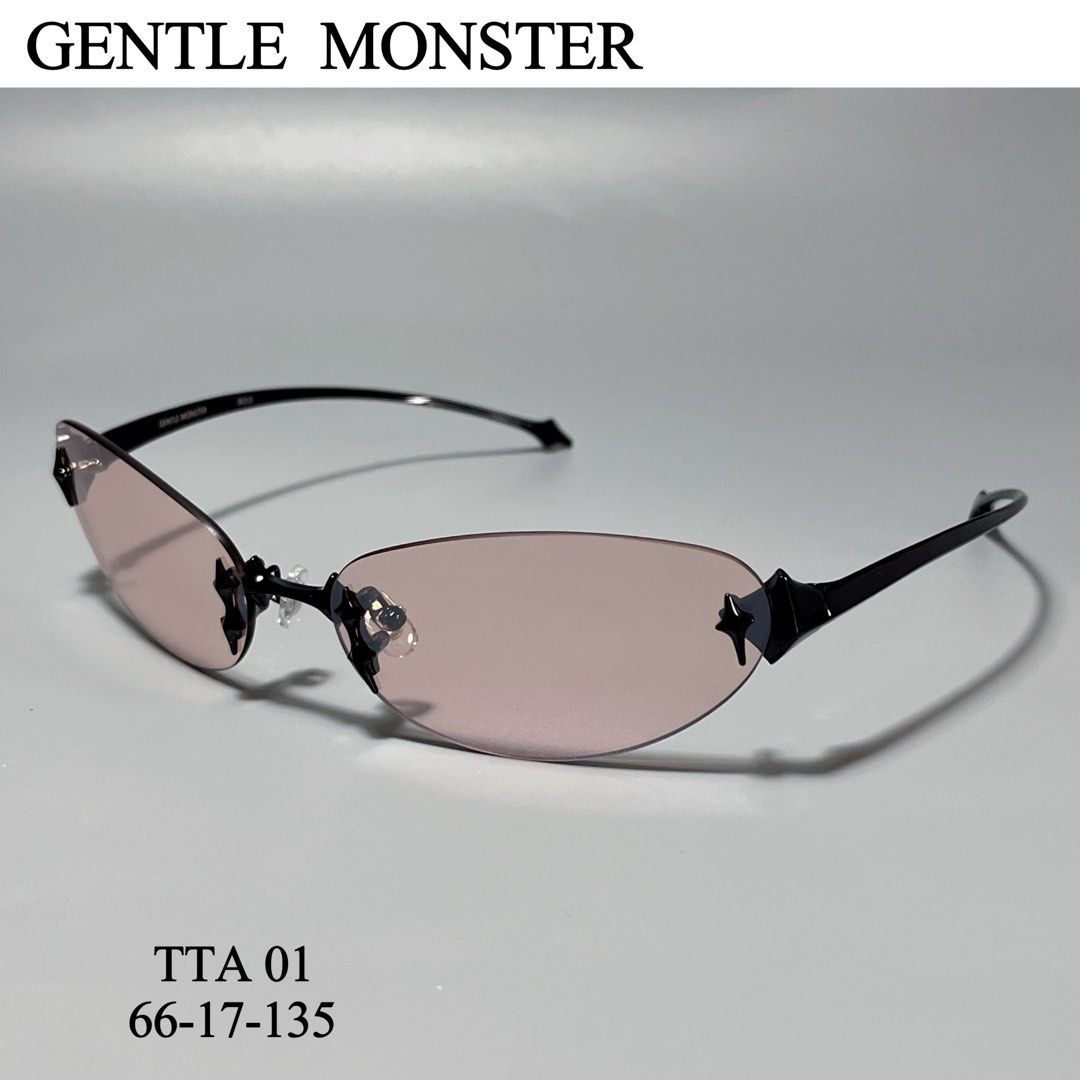 Ready Stock) Gentle Monster [ Tta 01 ] Metal Oval Sunglasses in
