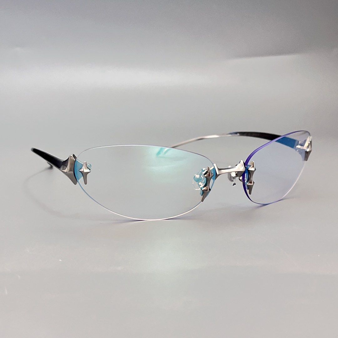(Ready Stock) Gentle Monster [ Tta 02 ] Metal Oval Sunglasses in Silver  66-17-135