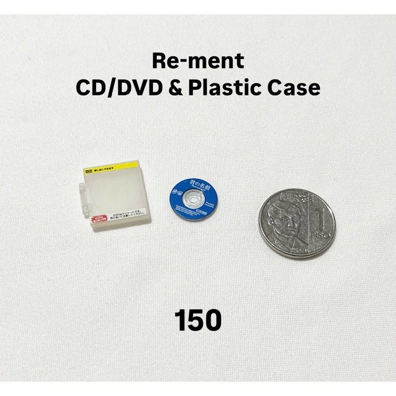 Re-ment Rement CD/DVD & Plastic Case Miniature (Category: CDs & DVDs) located in San Fernando. Submitted by figurebytes (Listing ID 1331050309, Image 1). Description: 📌Prices are in the picture provided 📌For dibs kindly PM us thank you 📌You can also go straight to our website for checkout (w/ shipping and transaction fee discount please use our code) 🤩 Website Link: https://enstack.ph/figurebytes 📌We only sell 100% authentic collectibles fro