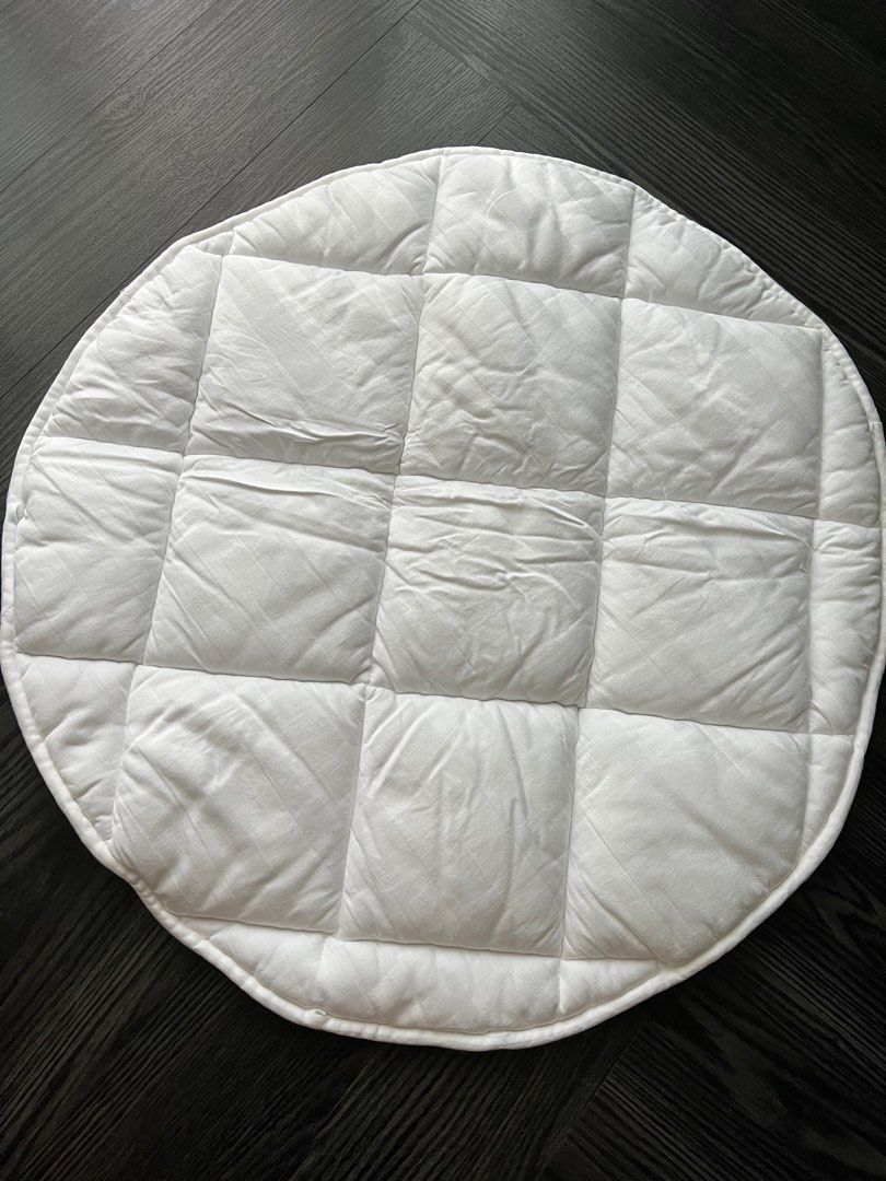 Round crib mattress pad discount