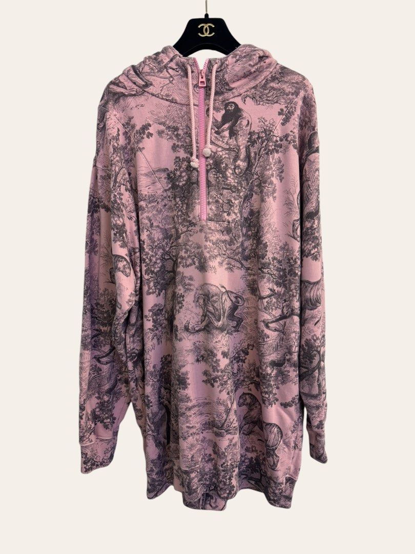 RTP $3,950) Dior Toile De Jouy Hooded One Piece, Luxury, Apparel