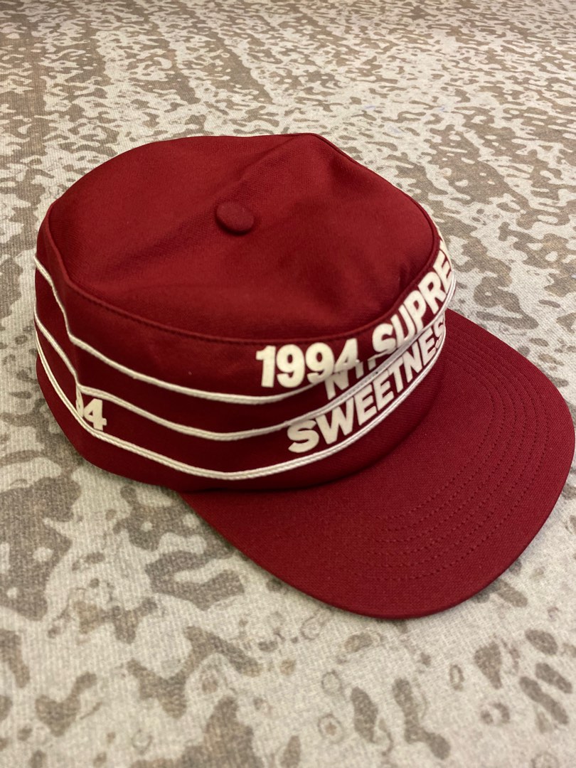 Supreme Pro Bowl Pillbox Hat Cardinal Snapback