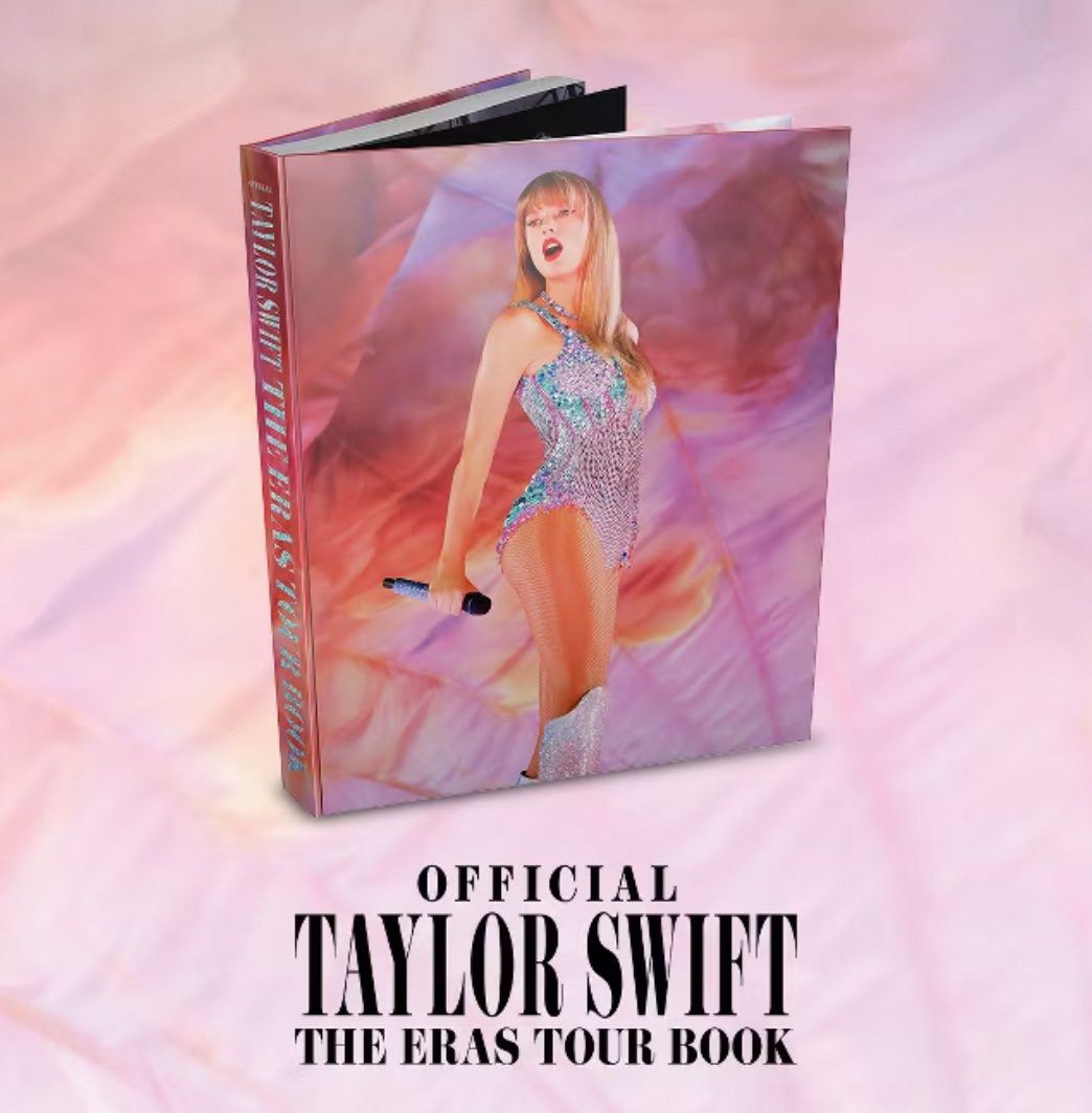 Taylor Swift Eras Tour Book (Category: CDs & DVDs) located in Manila. Submitted by stefandraboutique (Listing ID 1331031220, Image 1). Description: Message us to order! 💜💜💜.