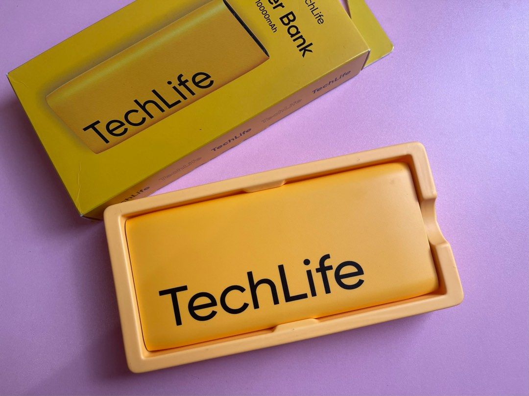 Techlife Power Bank 10000 mAh (Category: Batteries & Power Banks) located in Pasay City. Submitted by anyuhdeclutters (Listing ID 1330908172, Image 2). Description: techlife powerbank 10000mAh -new, used only once with box and receipt. no issue at all -bought from glorietta -RFS: i have my own power bank but bought this just to charge my phone on the spot because i forgot my own power bank at home 😂😭 so won’t use it anymore loc: taft, pasay.