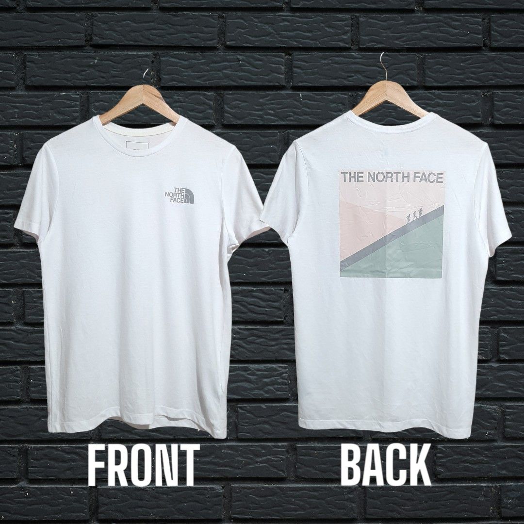 The North Face Flashdry White Tee Womens Women s Fashion Tops Shirts on Carousell