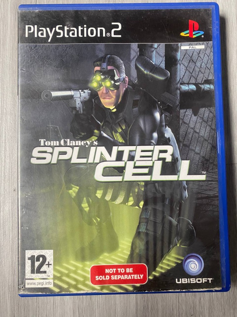 PS2 TOM CLANCY'S Splinter Cell Pandora Tomorrow Game MA15+ PAL Sony