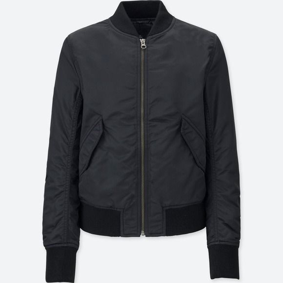 Uniqlo Women Bomber Jacket Women s Fashion Coats Jackets and Outerwear on Carousell