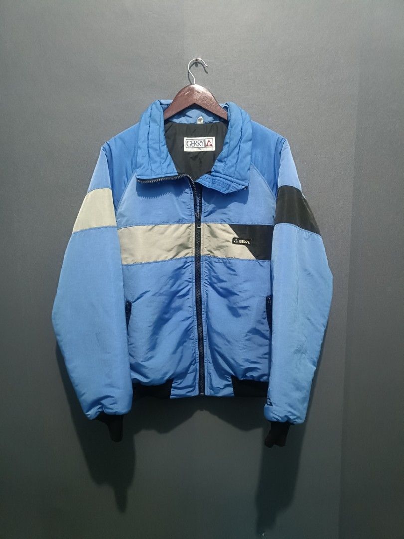 Vintage blue jacket top