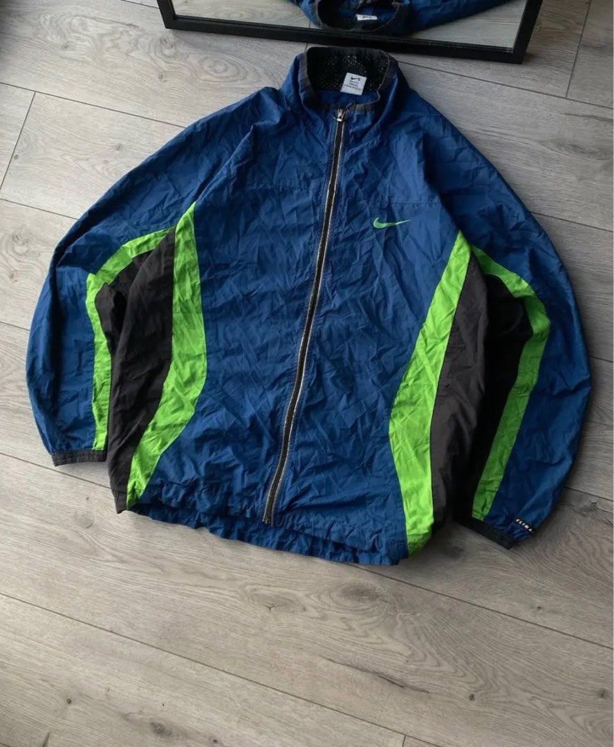 vintage rare nike swoosh jacket windbreaker Women s Fashion Coats Jackets and Outerwear on Carousell