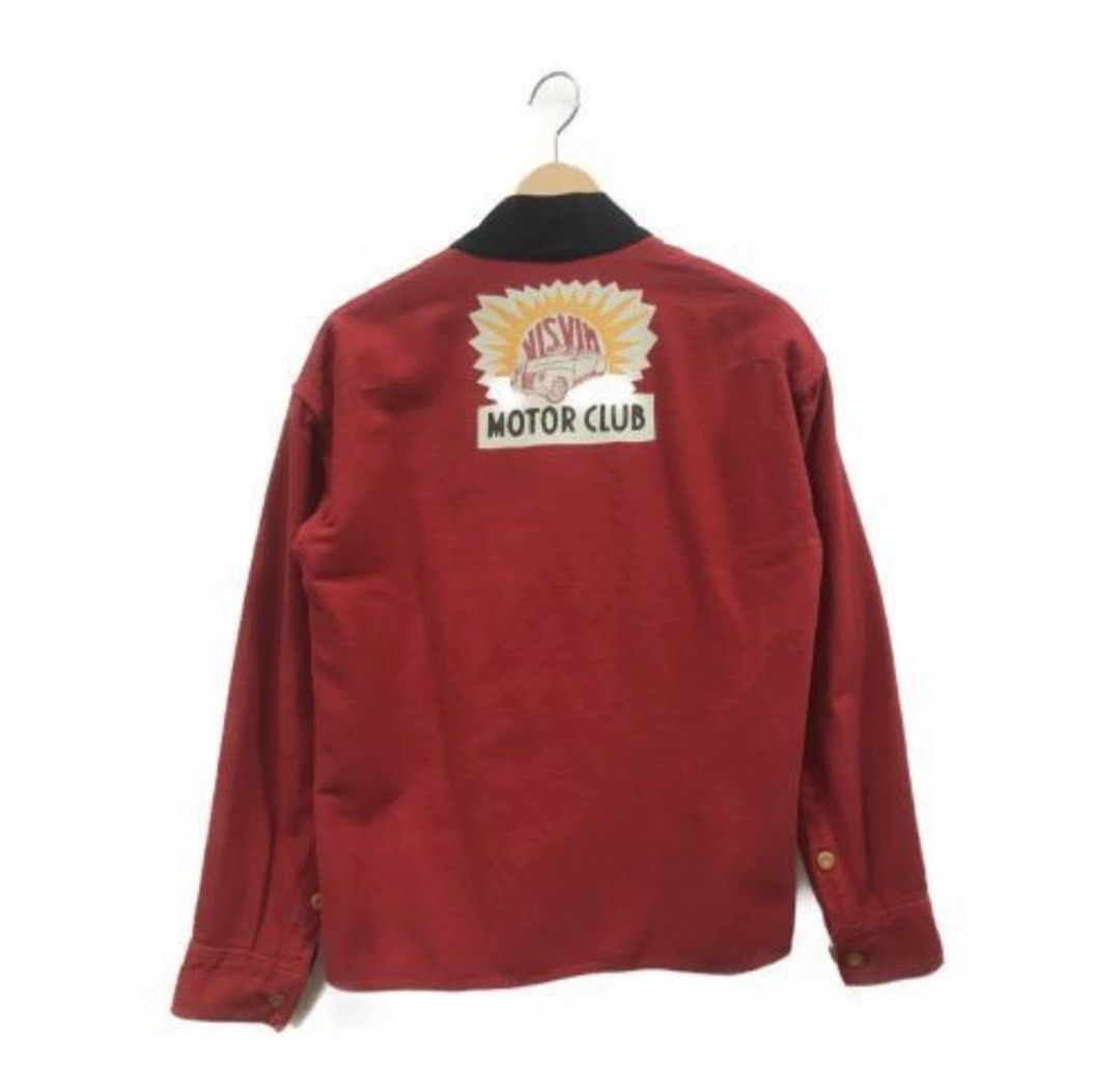 VISVIM LHAMO SHIRT MOTOR CLUB BEIGE 2