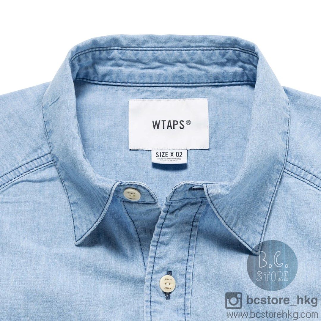 トップス WTAPS/CB/LS/COTTON.CHAMBRAY WTAPS CB / LS / Cotton Chambray 