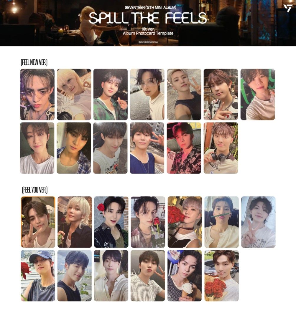 SEVENTEEN ジョンハン SPILL THE FEELS KIT ② SEVENTEEN - SPILL THE