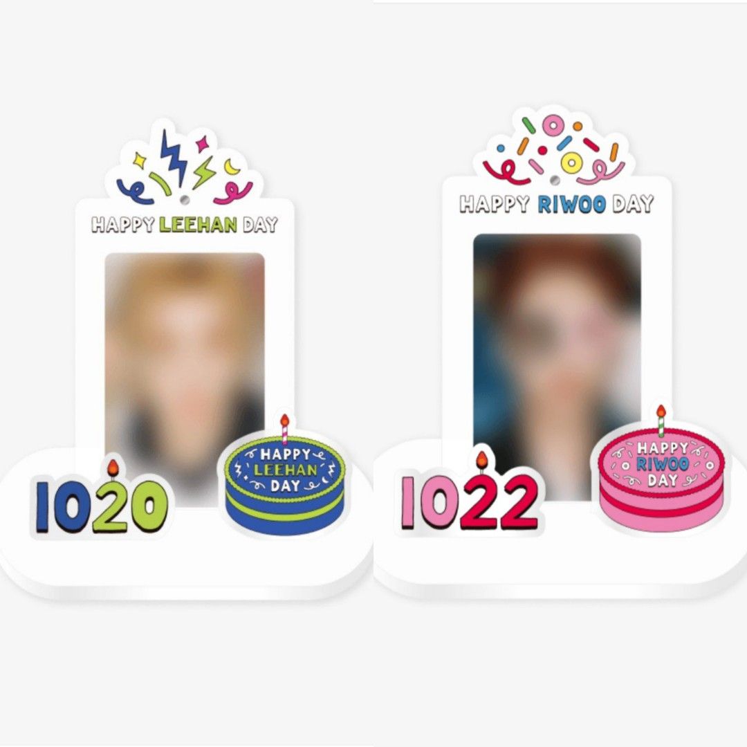 BOYNEXTDOOR HAPPY LEEHAN DAY PHOTO STAND