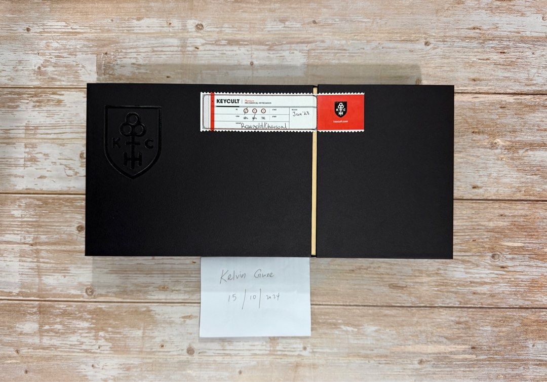 キーボード Keycult No. 1/65 Rose Gold & Charcoal No. 1/65 January Preorder