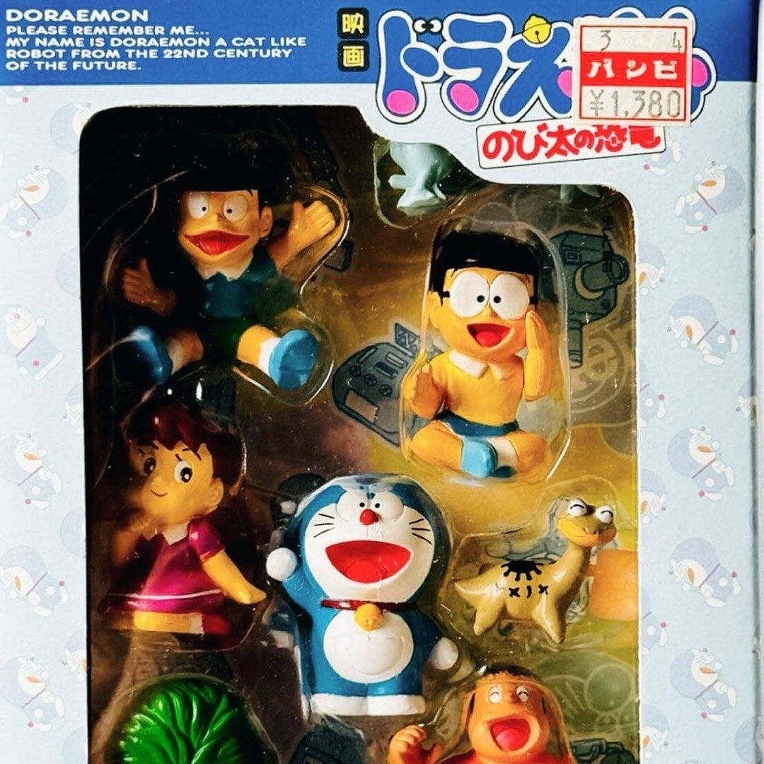 ☆1998年発売☆ユタカムービーメイト☆映画ドラえもんのび太の恐竜☆キャラクターミニフィギュアセット☆テレビ朝日☆ でかい