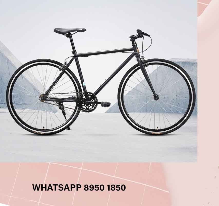 26 Inch 1 Speed Fixie Bicycle Black Silver Bicycle Fixed Gear Bicycle Fixie bicycle Road bicycle