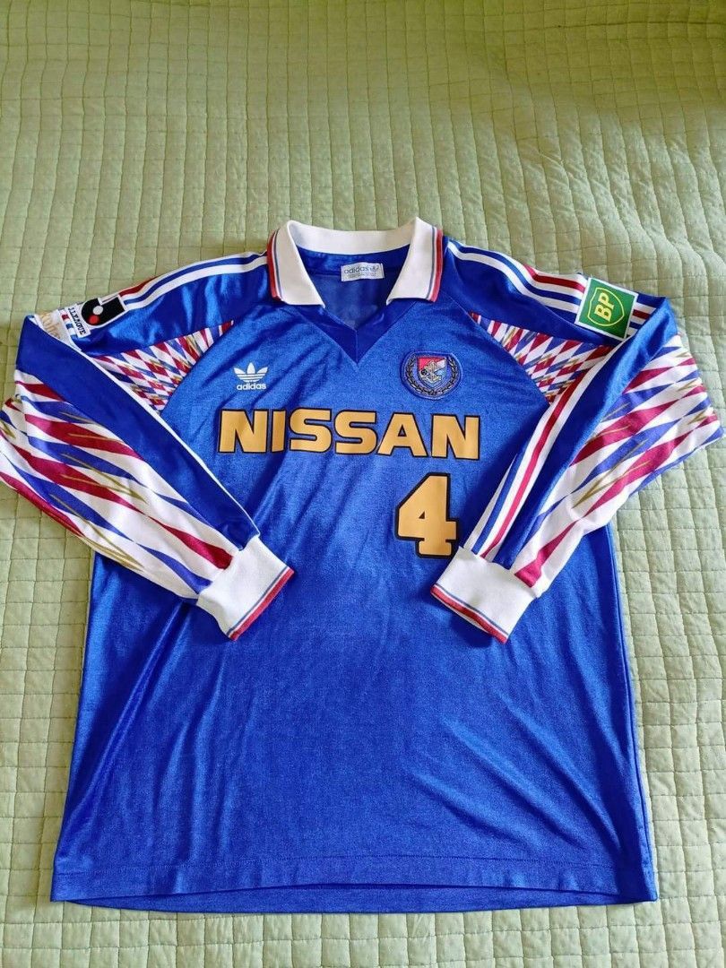 4 YOKOHAMA MARINOS 1993/94 soccer/football jersey/kit rare/retro
