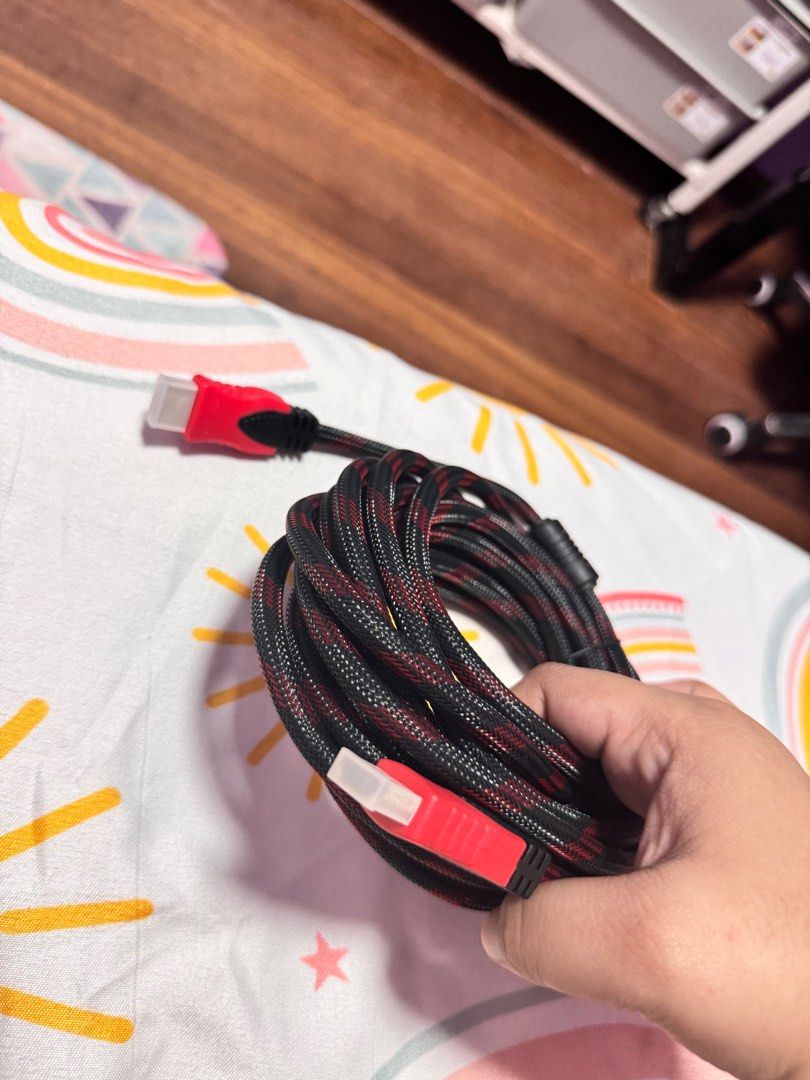 5m Long HDMI Cord 5 meters (Category: Cables & Adaptors) located in Quezon City. Submitted by klmrcln (Listing ID 1331145807, Image 3). Description: 5 meters long HDMI Cord BRANDNEW CONTACT NUMBER: 09358767876 or 09776886675 FOR FASTER TRANSACTION since I don’t have unlimited replies here, contact me at epbi: Keila R. Marcelino (nakaupo dp background Mayon Volcano) 499 srp Selling 350 pesos Location: Novaliches Qc.