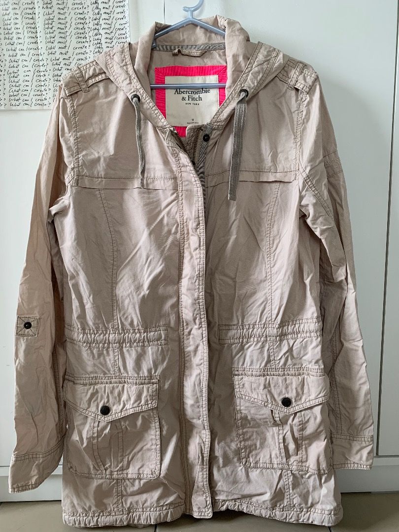 Abercrombie Fitch Long Jacket Women s Fashion Coats Jackets and Outerwear on Carousell